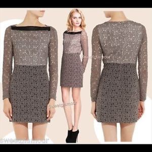 Gray DVF dress, Sarita